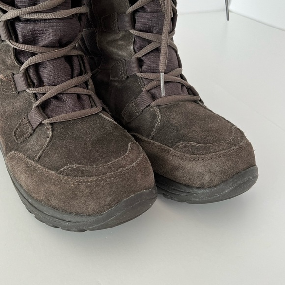 Columbia Ice Maiden ii Boots Brown Quilted Winter Snow Boots size 7 - Picture 5 of 9